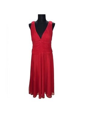 JS Boutique Red Sequin Dress Size 14